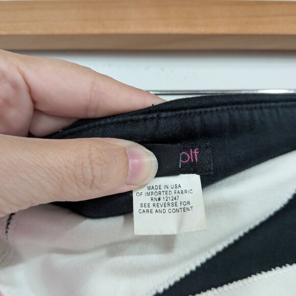 Girls Golf Daisy Applique Skort Black White Pink Size 4 - Picture 3 of 5